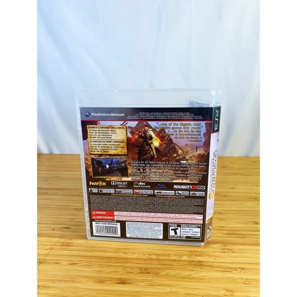 Uncharted 3: Drakes Deception (Sony PlayStation 3 PS3, 2012) Complete w/ Manual - Picture 5 of 6